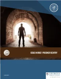 Issue in Brief: Prisoner Reentry
