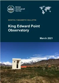 King Edward Point Observatory