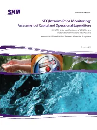 SEQ Interim Price Monitoring: Assessment of Capital and Operational Expenditure