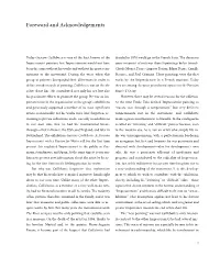 Foreword and Acknowledgements
