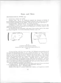 Notes and News