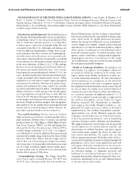 Geomorphology of the Tempe Terra Lobate Debris Aprons