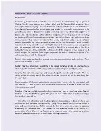 Enron: What Caused the Ethical Collapse? Introduction Kenneth Lay