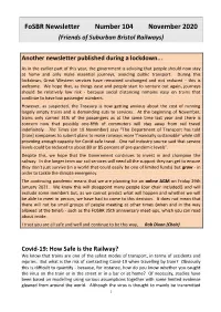 Fosbr Newsletter Number 98 October 2018
