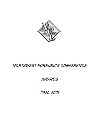 NFC Awards 2020-2021