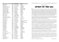 SOTS Display Car Listing