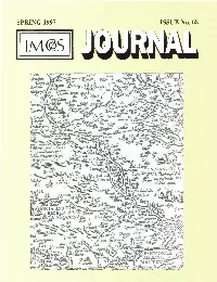 SPRING 1997 ISSUE No. 68 the MAP HOUSE of LONDON (Established 1907)