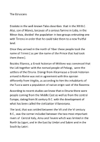 The Etruscans14-1-2020