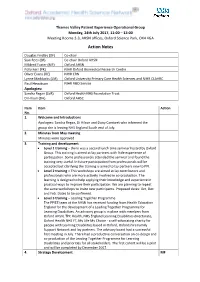 Action Notes