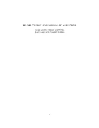 Hodge Theory and Moduli of H-Surfaces