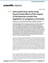 Interrupted Time Series Study Found Mixed Effects of the Impact of The