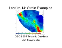 Strain Examples