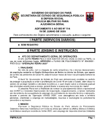 (Serviços Diários) Ii Parte