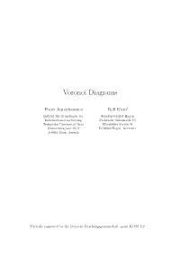 Voronoi Diagrams