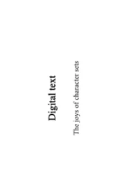 D Igital Text