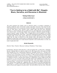Diegetic Music, Narrative, and Discourse in Bioshock