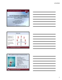 Spot the Manipulation: Detecting and Addressing Problem Images Before Publication the Inquiry Process