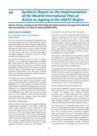 Synthesis Report on the Implementation of the Madrid