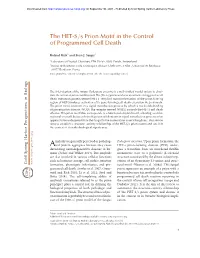 The HET-S/S Prion Motif in the Control of Programmed Cell Death
