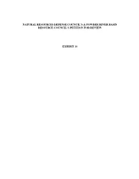 Characterization of Background Water Quality for Streams and Groundwater