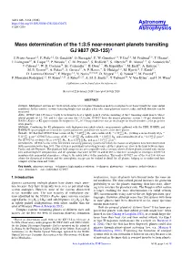 Mass Determination of the 1:3:5 Near-Resonant Planets Transiting GJ 9827 (K2-135)? J