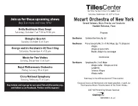 Mozart Orchestra of New York