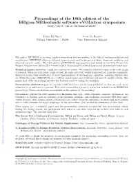 Proceedings of the 18Th Edition of the Belgian-Netherlands Software Evolution Symposium