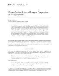 Dissimilarities Between Deweyan Pragmatism and Confucianism
