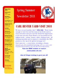 Spring/Summer Newsletter 2018