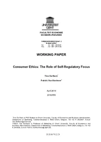 Working Paper