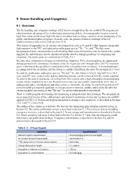 9 Xenon Handling and Cryogenics