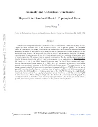 Anomaly and Cobordism Constraints Beyond the Standard Model