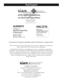 Final Program