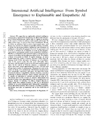 Intensional Artificial Intelligence