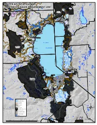Winter Recreation Map Lake Tahoe Basin Management Unit