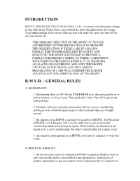 Introduction R.M.V.R