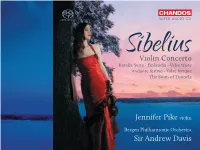 Jennifer Pike Violin Sir Andrew Davis