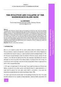The Evolution and Collapse of the Marmorosch-Blank Bank