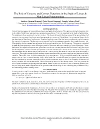 The Role of Concave and Convex Functions in the Study of Linear & Non-Linear Programming
