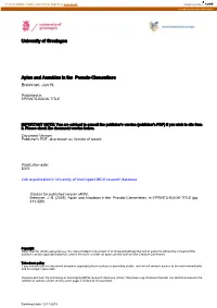 University of Groningen Apion and Anoubion in the Pseudo