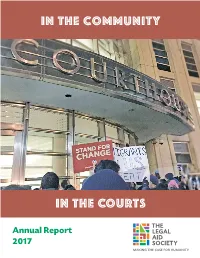 In the Community in the COURTS