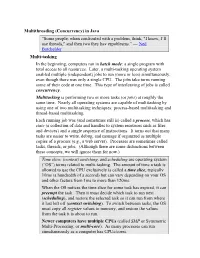 Multithreading (Concurrency) in Java “Some People, When Confronted