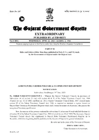 E-Gazette of GSVPR (Up to Dec 2020)