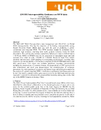 GEOSS Interoperability Guidance on DEM Data
