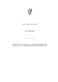 STATUTORY INSTRUMENTS. SI No. 382 of 2021