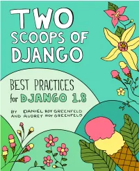 Two Scoops of Django Best Practices for Django 1.8