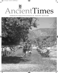 Issue 133:Layout 1 7/21/2011 10:44 PM Page 1 I Ancienttimes Published by the Company of Fifers & Drummers, Inc