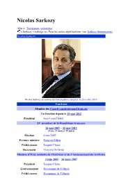Nicolas Sarkozy