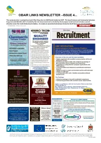 Obair Links Newsletter –Issue 4(2018)