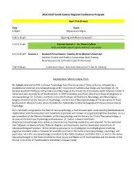 2016 AASP South Central Regional Conference Program